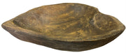 Batea Wood Handmade Mexican Large Heart Bowl 14" x 14"