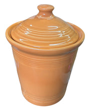 Fiesta - Tangerine Orange Medium Canister Homer Laughlin HLC Ceramic