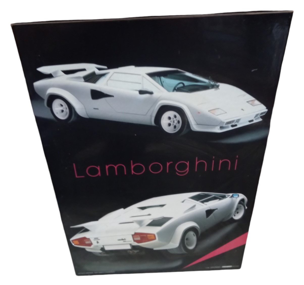 Lamborghini Plastic Posters Set Of 2 Retro Collectible Nostalgic Mancave