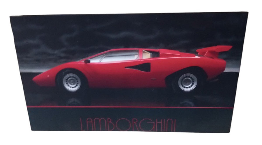 Lamborghini Plastic Posters Set Of 2 Retro Collectible Nostalgic Mancave