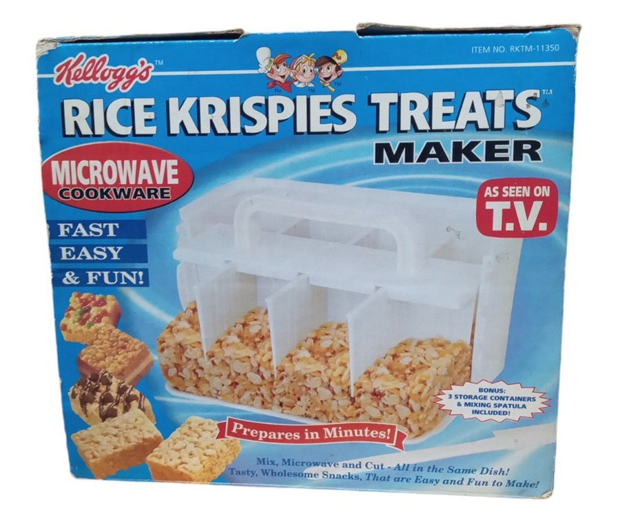 Kellogg's Rice Krispies Treats Maker Microwave Cookware Retro Collectible