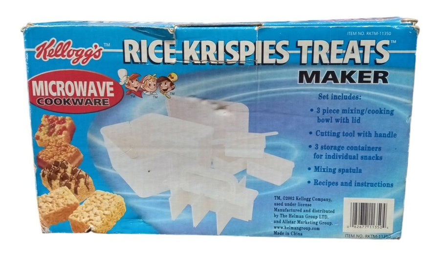 Kellogg's Rice Krispies Treats Maker Microwave Cookware Retro Collectible