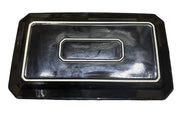 Extra Large Rectangular Serving Tray Platter Vintage Hall China 2036 Black