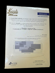 Levante Bridal Sensuality Panna 1 Small Lace Top Stockings Original Package