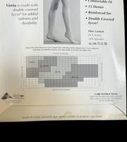 Levante Vanita Naturel 3 Tall Lace Silky Soft Thigh-Hi Original Package