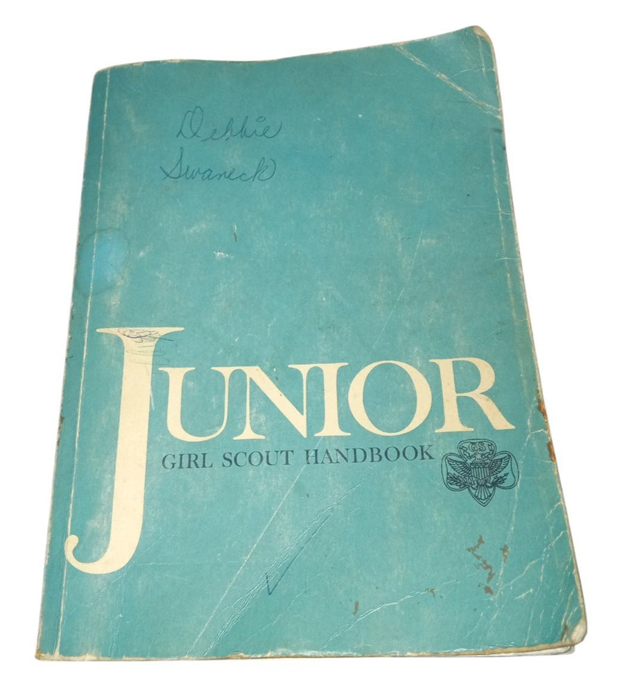 Junior Girl Scouts Handbook Vintage Nostalgic 1970s Scout Memorabilia