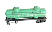 Lionel Lines O-Gauge Trains Pair Cities Service Tank 6045 Brown Caboose 6017