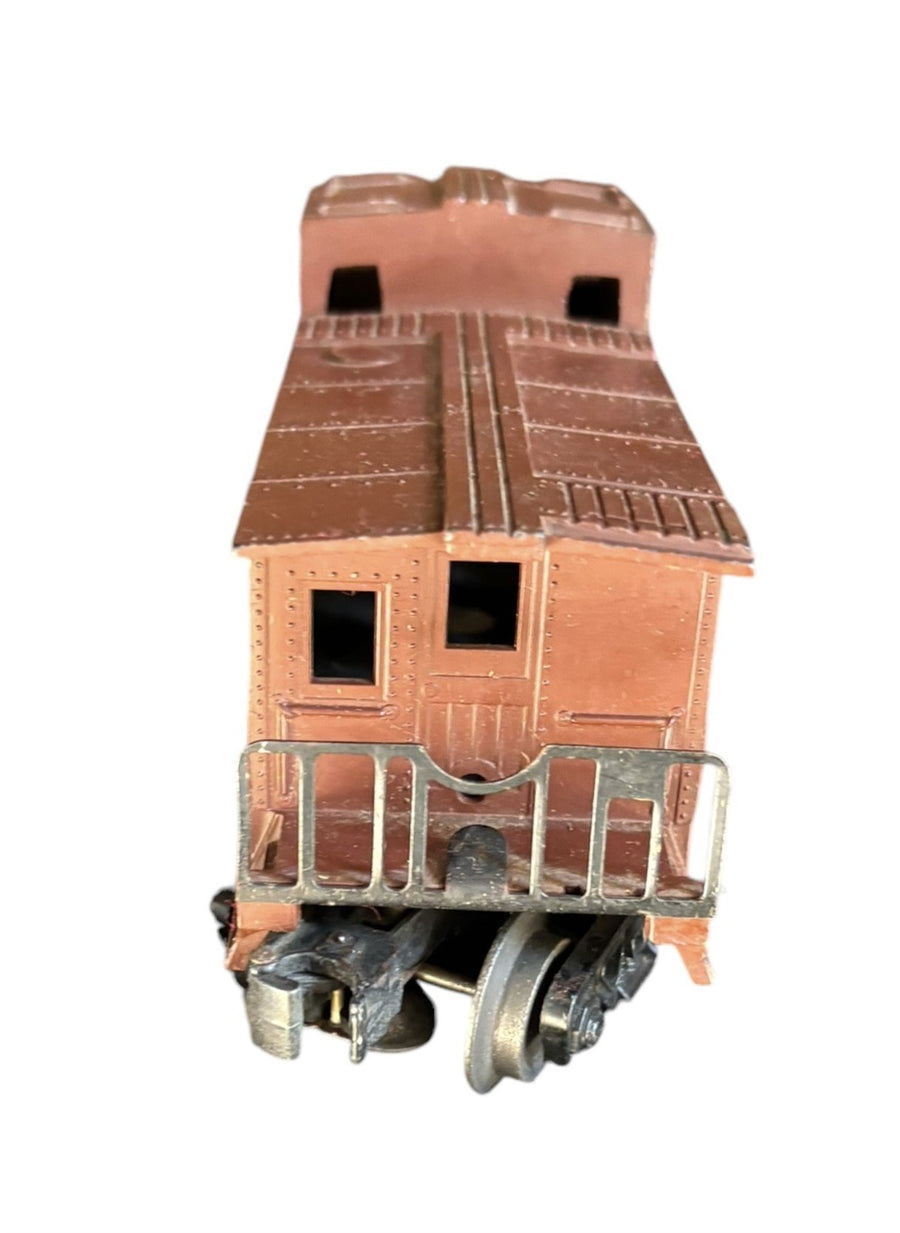 Lionel Lines O-Gauge Trains Pair Cities Service Tank 6045 Brown Caboose 6017