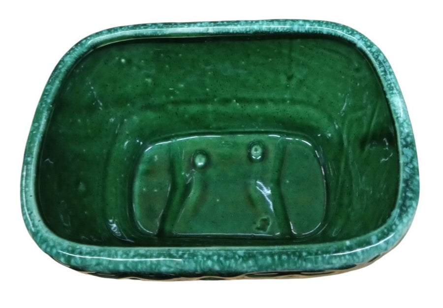 jade green planter USA Pottery Jade Green Planter Bowl Vase Vintage Collectible Nostalgic – Shop Cool Vintage Decor