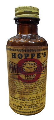 Hoppe's Nitro Powder Solvent Vintage Collectible Nostalgic Firearm Maintenance