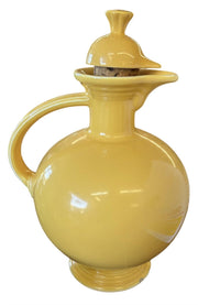 Fiesta - Vintage Yellow Carafe Homer Laughlin Ceramic Vase Pitcher Home Decor