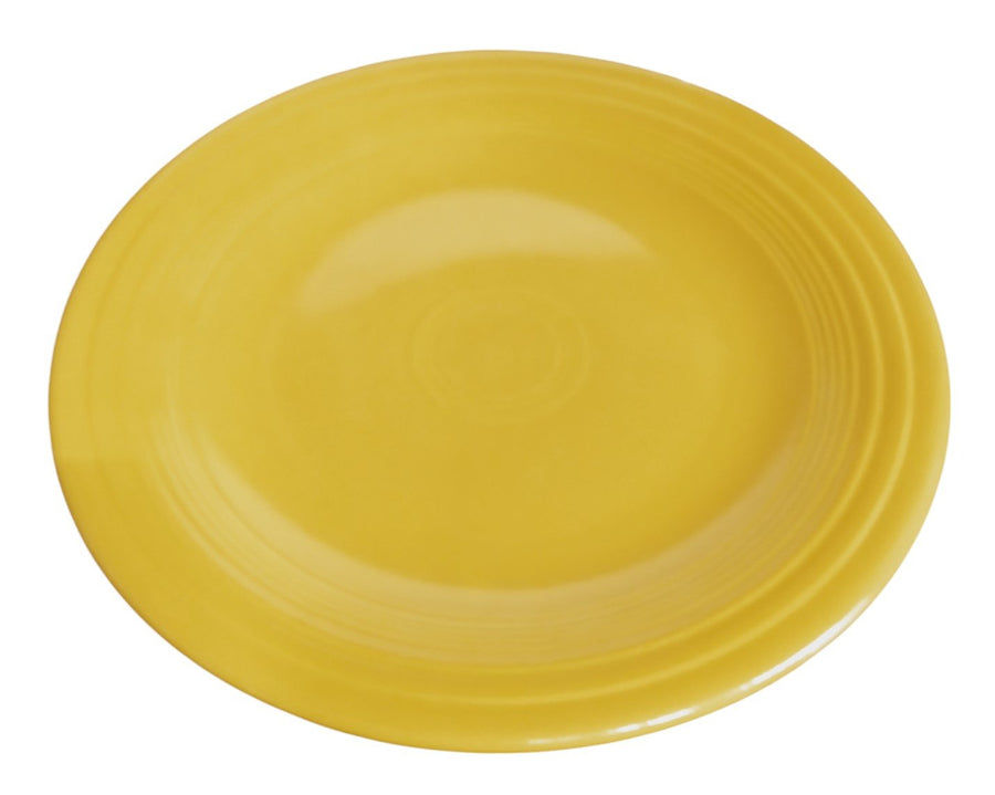 Fiesta - Vintage Yellow Dinner Plate Homer Laughlin Ceramic Kitchenware