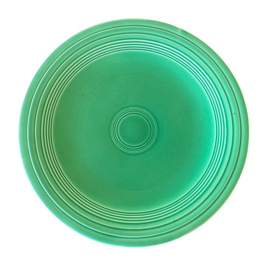 Fiesta - Vintage Green Dinner Plate Homer Laughlin Ceramic Kitchenware