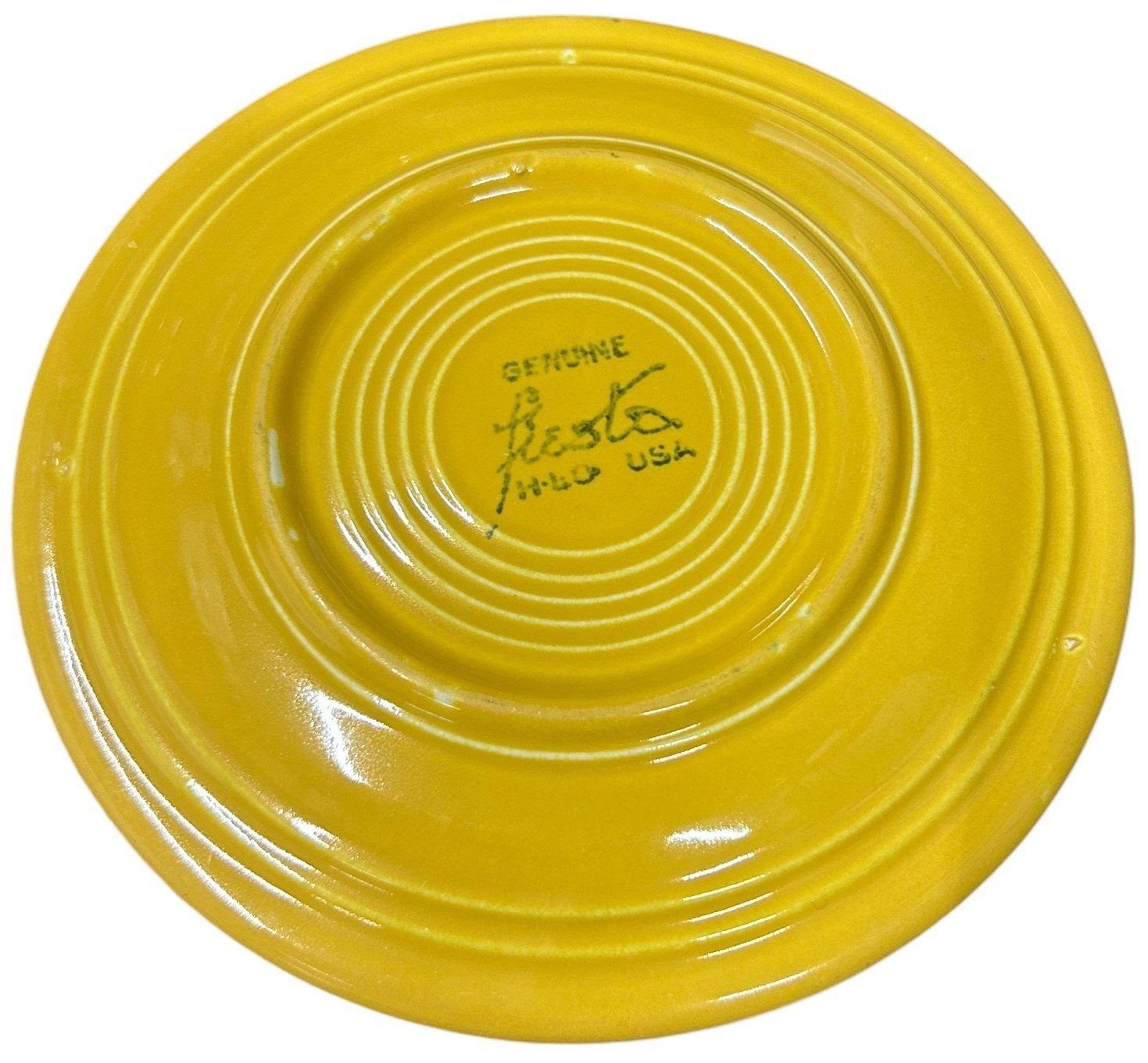 Fiesta - Vintage Yellow Appetizer/Bread and Butter Plate (DIS) Homer Laughlin