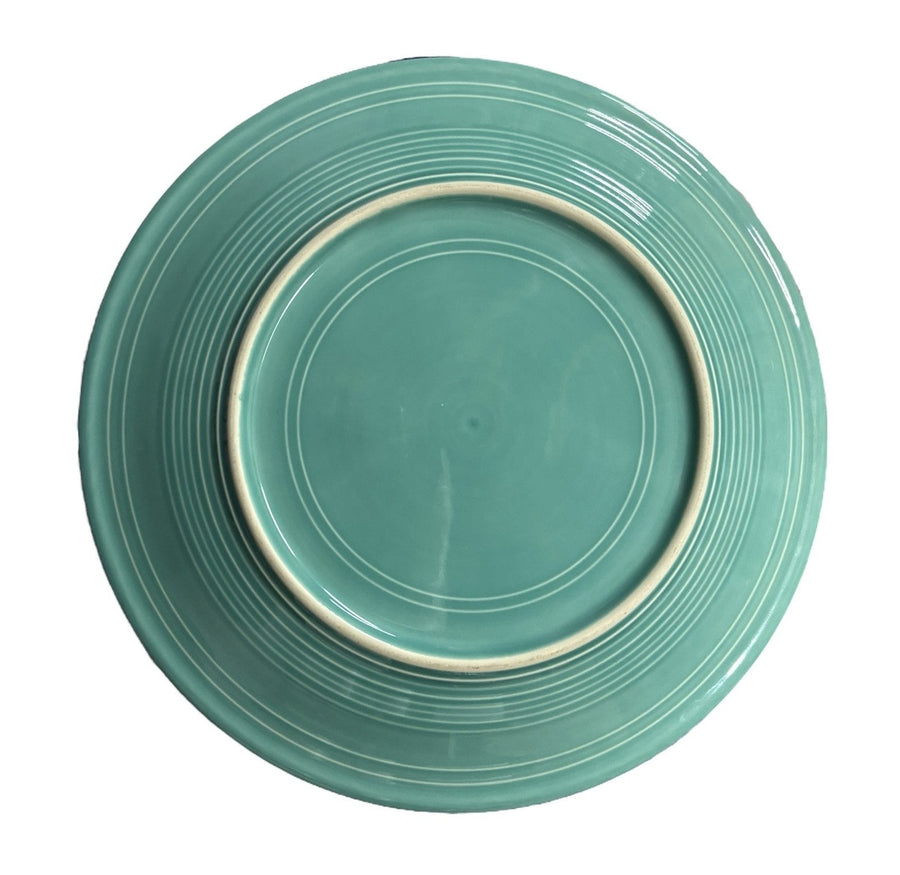 Fiesta - Turquoise Blue Chop Plate Homer Laughlin Ceramic Serving Kitchenware