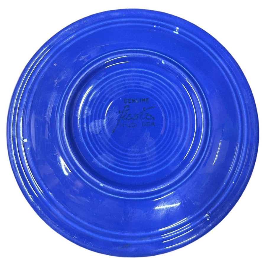 Fiesta - Vintage Cobalt Blue Appetizer/Bread and Butter Plate Homer Laughlin