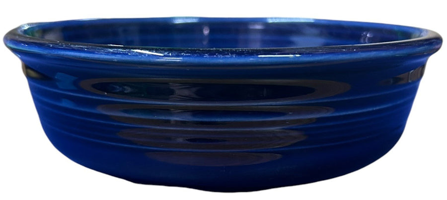 Fiesta - Cobalt Blue Small Cereal Bowl Homer Laughlin Ceramic Dish 15 oz