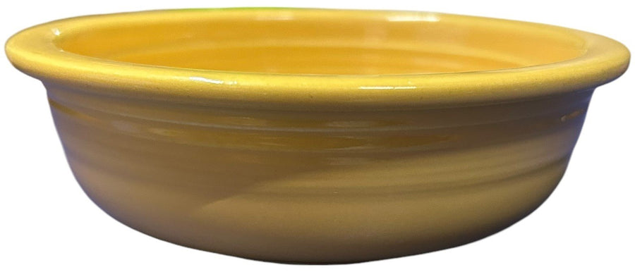 Fiesta - Vintage Yellow Small Bowl Homer Laughlin Ceramic Dish Kitchenware HLC