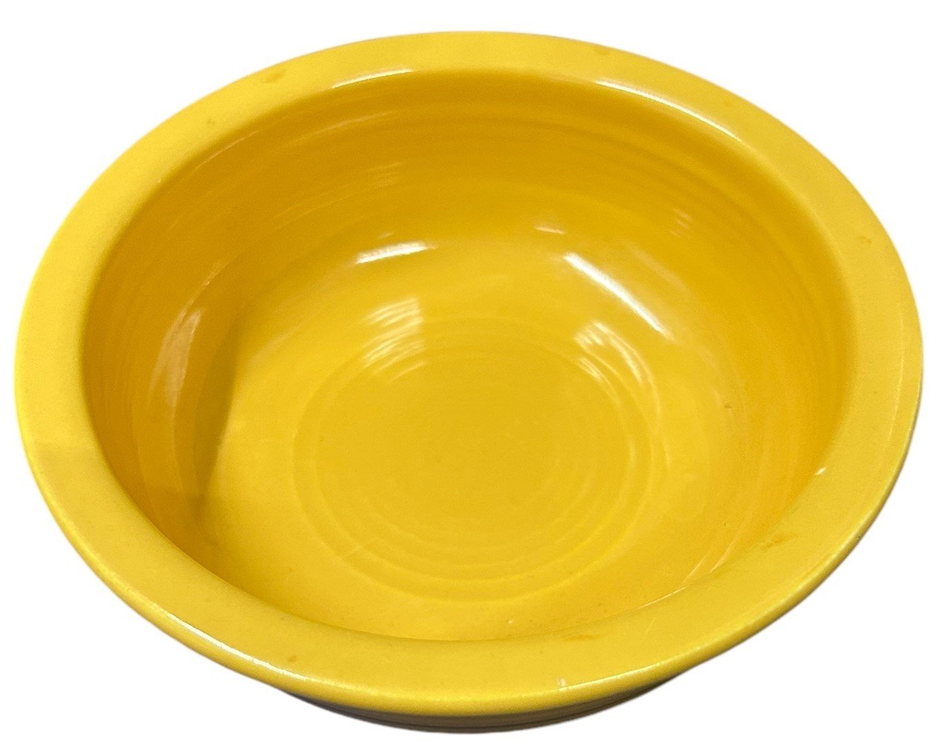 Fiesta - Vintage Yellow Berry Bowl Homer Laughlin Ceramic Kitchenware