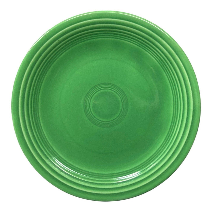 Fiesta - Vintage Green Salad Plate Ceramic Dish Homer Laughlin Kitchenware