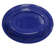 Fiesta - Vintage Cobalt Blue Large Oval Platter Homer Laughlin Serving