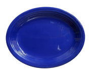 Fiesta - Vintage Cobalt Blue Large Oval Platter Homer Laughlin Serving