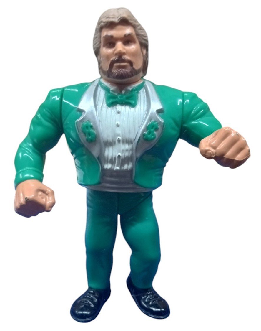 Titan Sports WWF Million Dollar Man Ted DiBiase Figure Retro Collectible