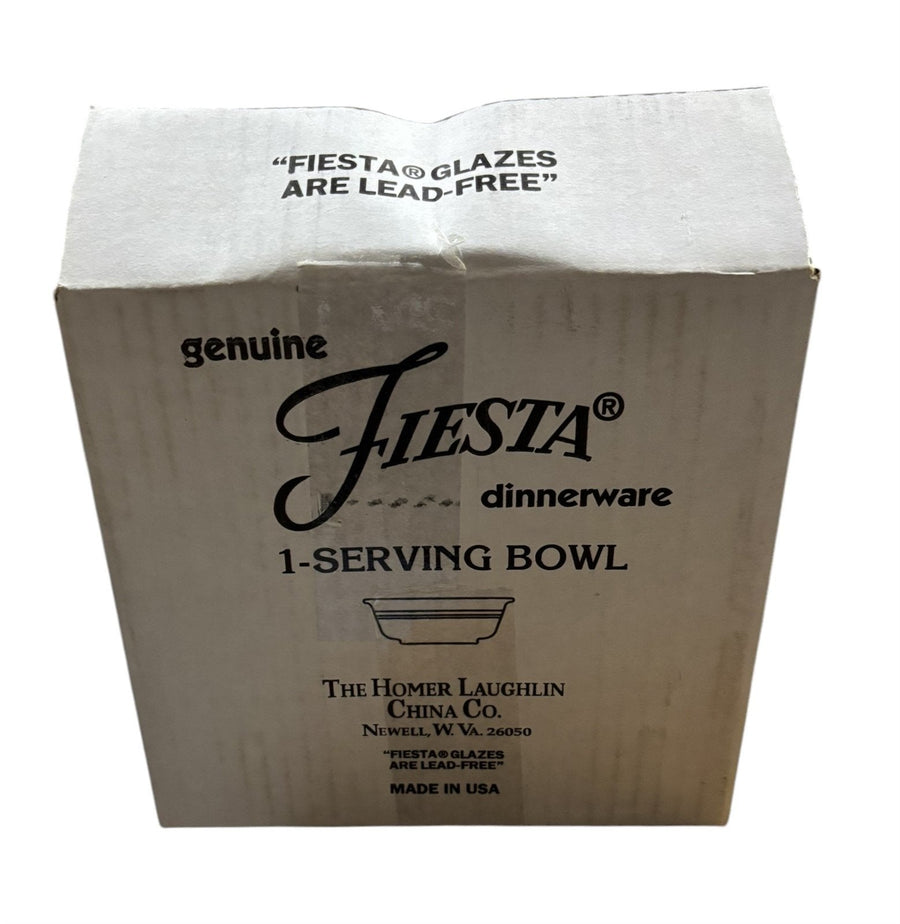 Fiesta - Juniper Blue Large Bowl Homer Laughlin Ceramic Dish 1 Quart 40oz in Box