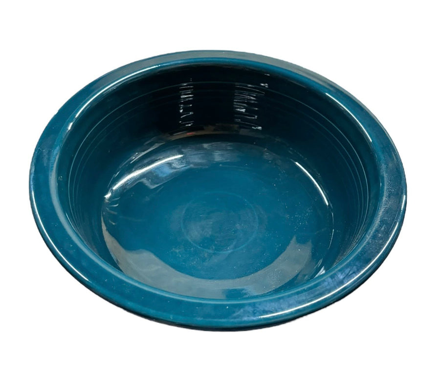 Fiesta - Juniper Blue Large Bowl Homer Laughlin Ceramic Dish 1 Quart 40oz in Box