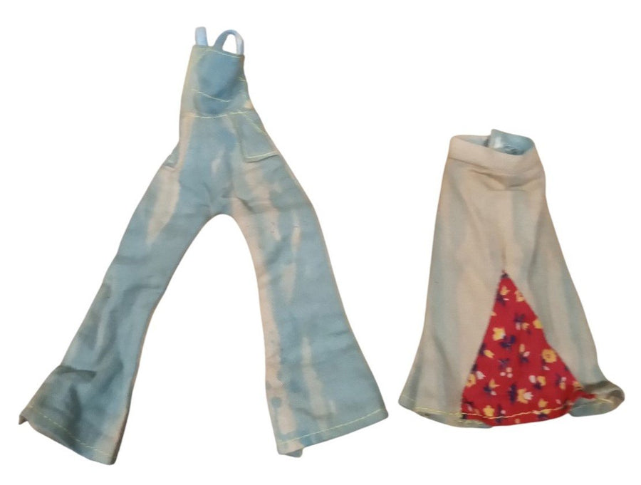 Barbie Denim Doll Clothes Set Vintage Collectible Nostalgic Doll Clothing