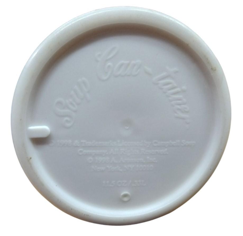 Campbell's Soup Can-Tainer Thermos Vintage Collectible Nostalgic Food Storage