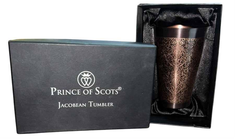 Prince of Scots Jacobean Tumbler with Copper Bar Strainer