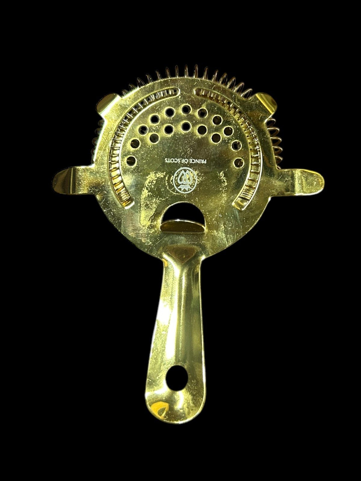 Prince of Scots Jacobean Tumbler with Gold Bar Strainer