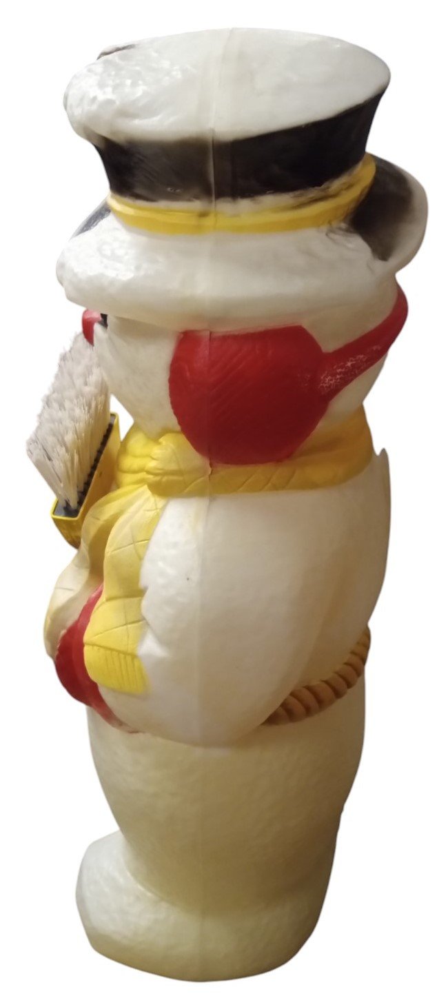 TPI Snowman Blowmold Christmas Holiday Decor Vintage Collectible Nostalgic