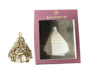 Baldwin Brass Ornament Vintage Christmas Holiday Elegant Christmas Tree 7049.010