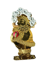 Baldwin Brass Ornament Vintage Christmas Holiday Mr. Snowman 7181.010