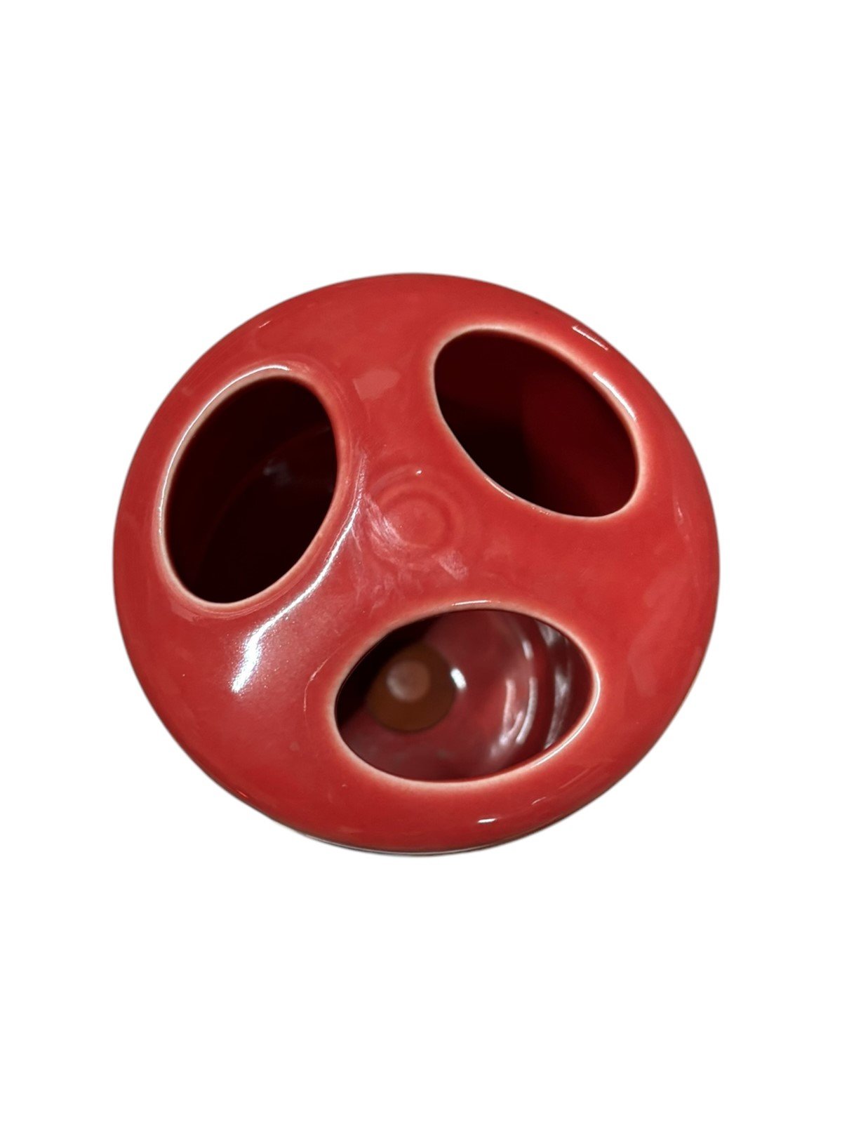 Fiesta - Scarlet Red Toothbrush Holder Homer Laughlin HLC Home Decor