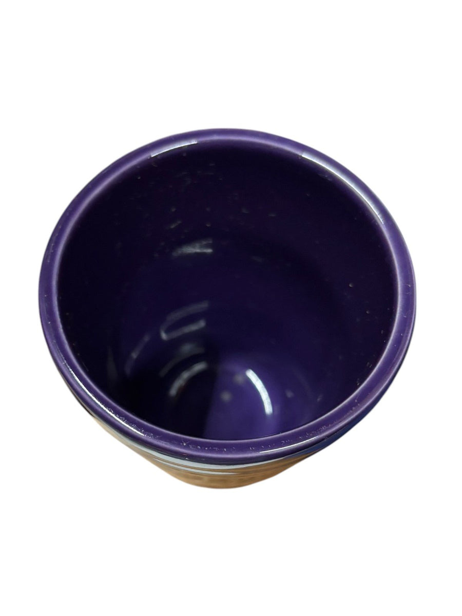 Fiesta - Plum Purple Bathroom Tumbler Homer Laughlin HLC Ceramic