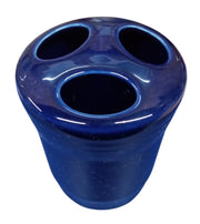 Fiesta - Cobalt Blue Toothbrush Holder Homer Laughlin HLC Home Decor