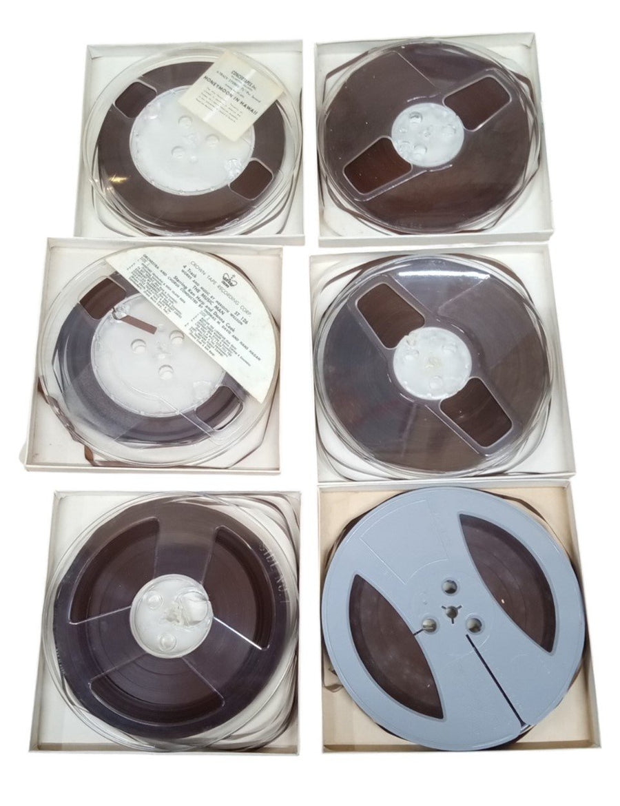 Reel To Reel Tapes Set Of 10 Vintage Collectible Nostalgic Audio 1960s