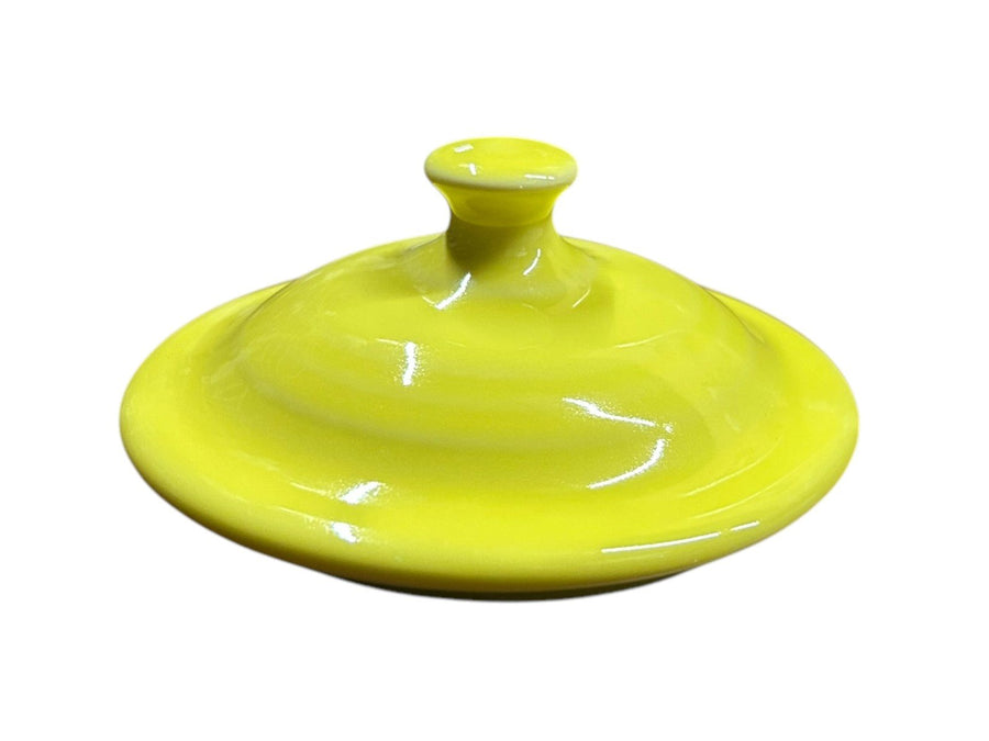Fiesta - Sunflower Yellow Jam Jar Lid Only Homer Laughlin Ceramic Kitchenware