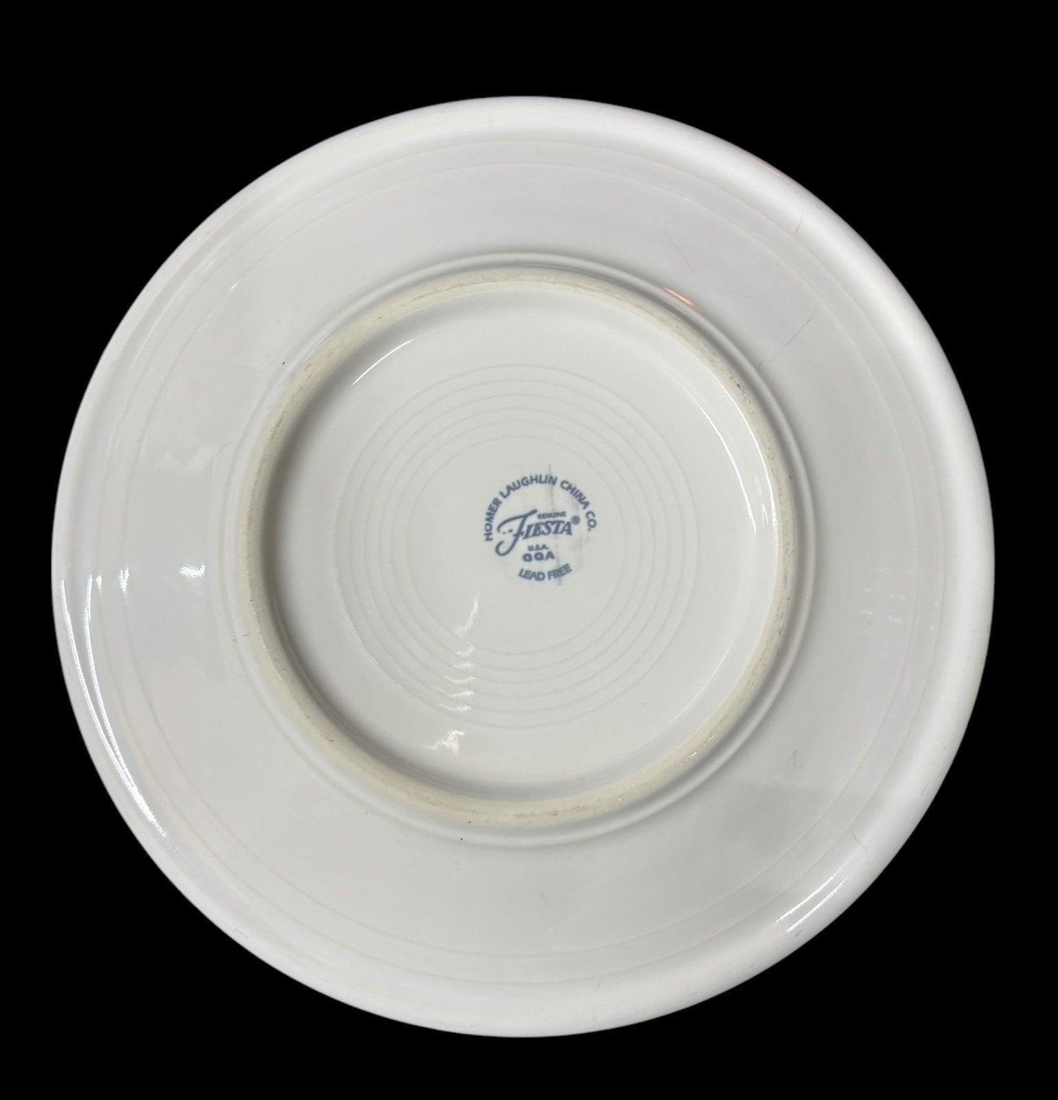 Fiesta - Hometown Hero Policeman and Fireman Child's Plate Homer Laughlin HLC