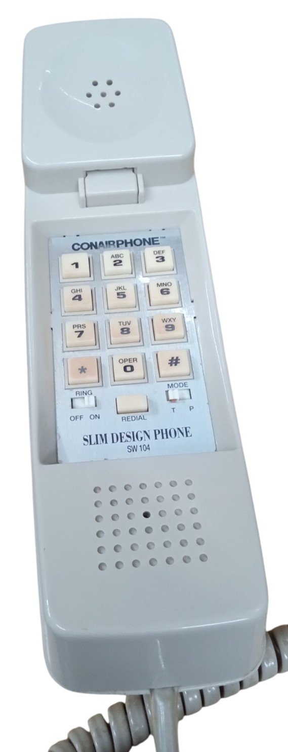 Conair Corporation Corded Telephone Vintage Collectible Nostalgic Communication