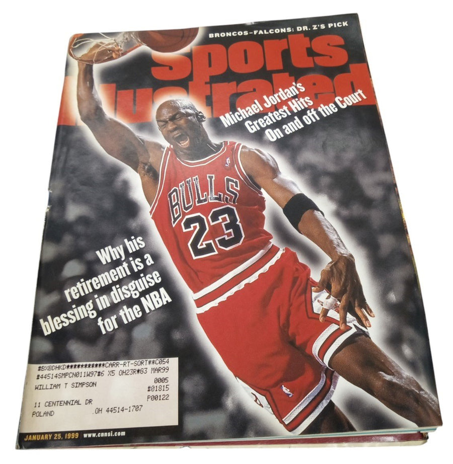 Sports Illustrated Michael Jordan's Greatest Hits Retro Nostalgic Basketball