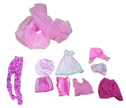 Barbie Pink Clothes Lot Set Of 10 Doll Clothes Vintage Collectible Nostalgic