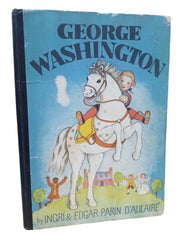 George Washington Children's Book Antique Collectible Historical 1936