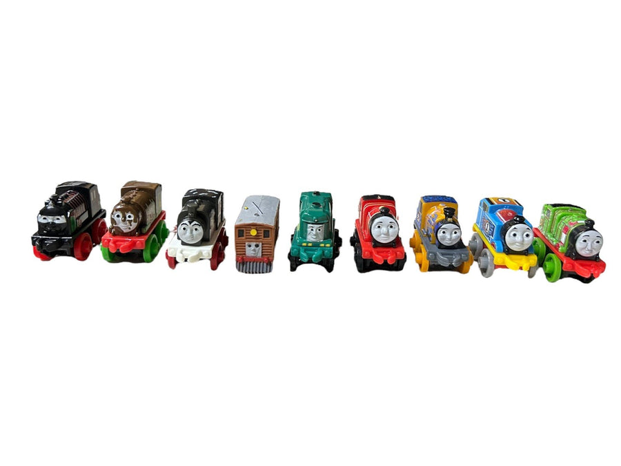 Thomas The Train And Friends Mini Train Engines Incomplete Set of Nine