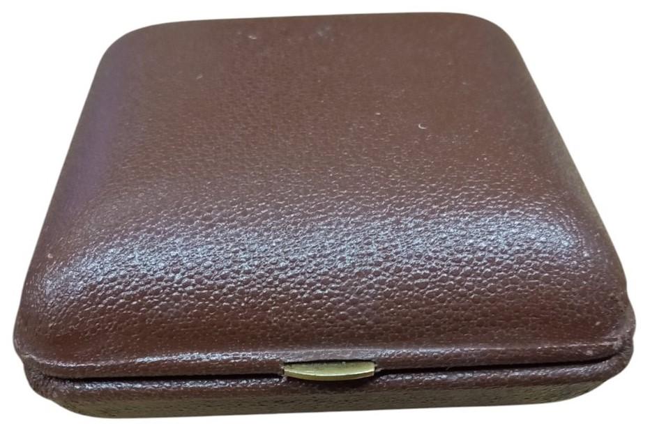 CIA Travel Alarm Clock Hard Shell Case Vintage Collectible Nostalgic Portable