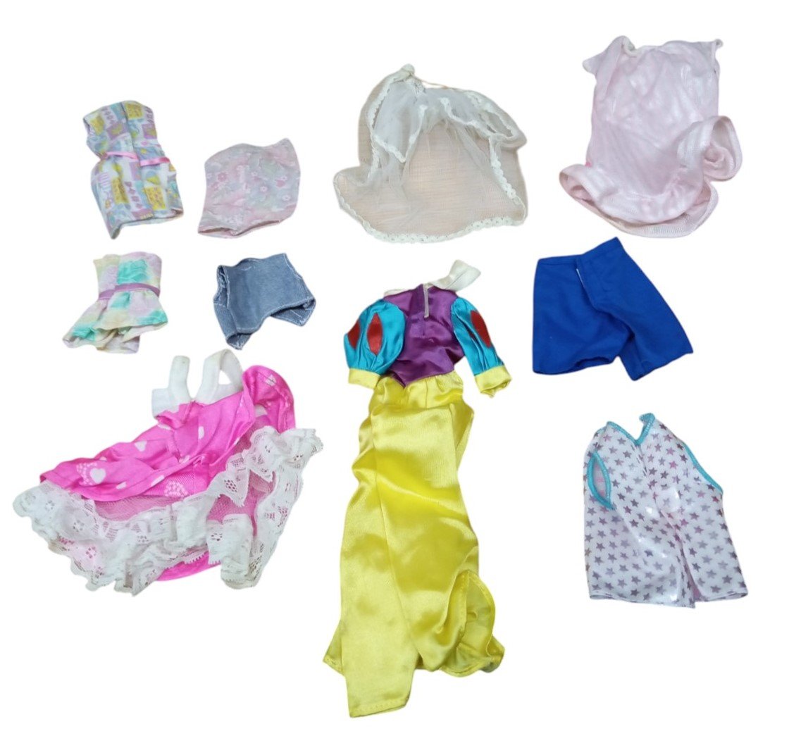 Barbie Misc Clothes Lot Set Of 10 Doll Clothing Vintage Collectible Nostalgic