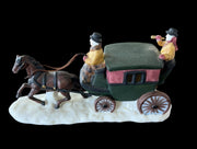 Heritage Village Dover Coach Dickens Sleigh Ride Pair Department 56 Christmas